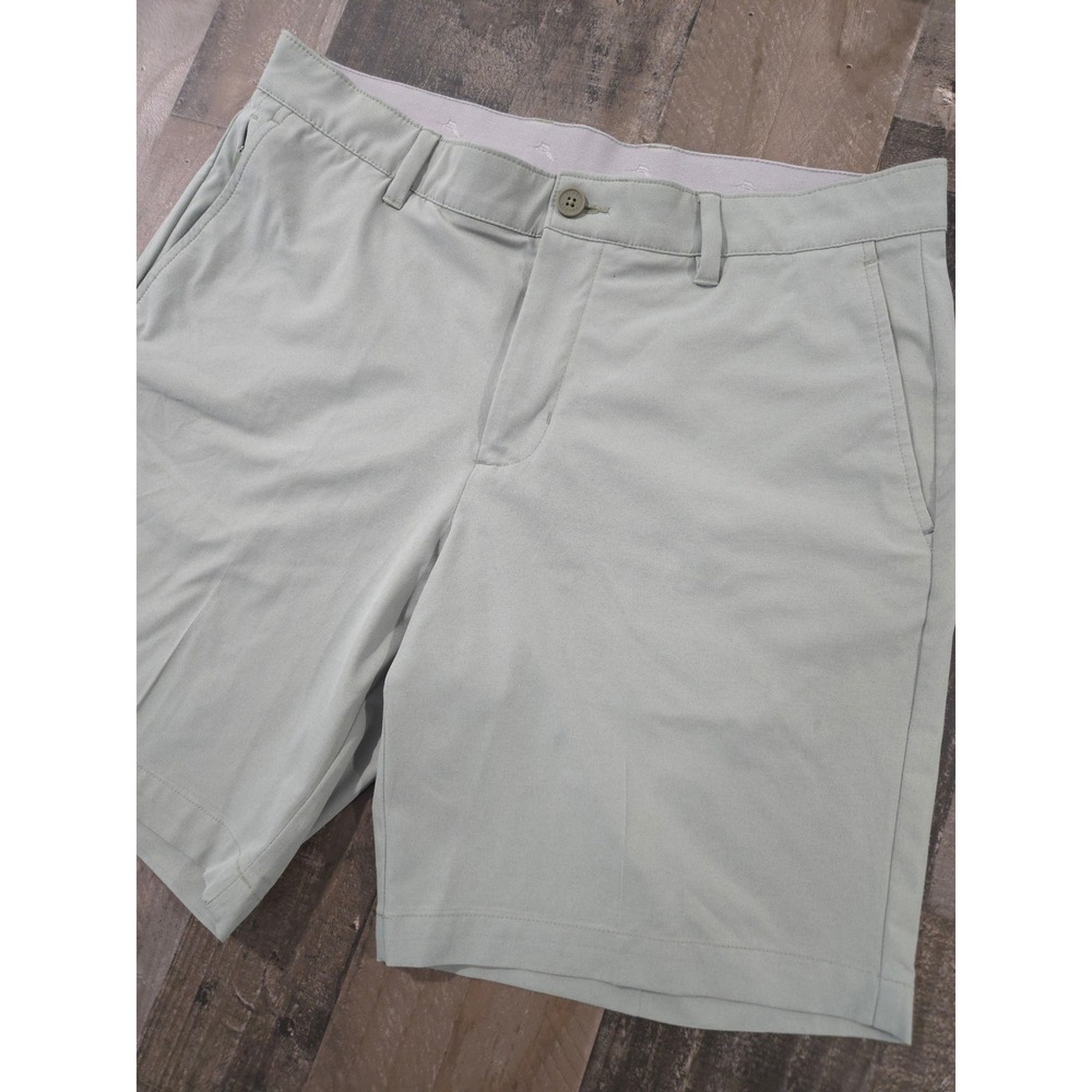 Tommy Bahama Barbados Pro IslandZone Sage Green Performance Golf Shorts 35x9